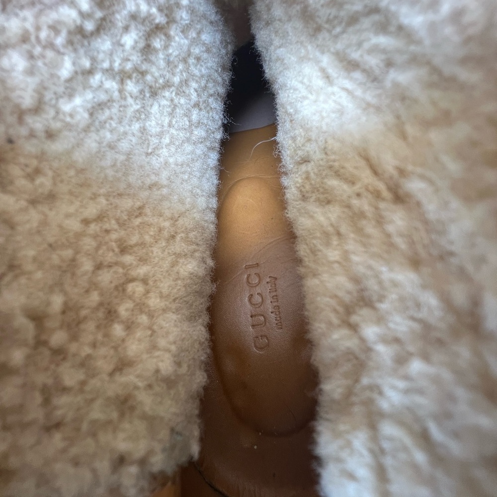 Black Leather GUCCI boots - Picture 12 of 14